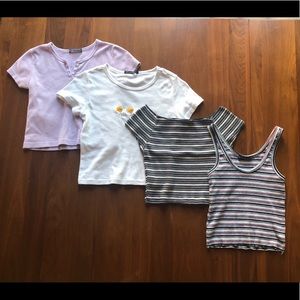 (4) Brandy Melville Tops